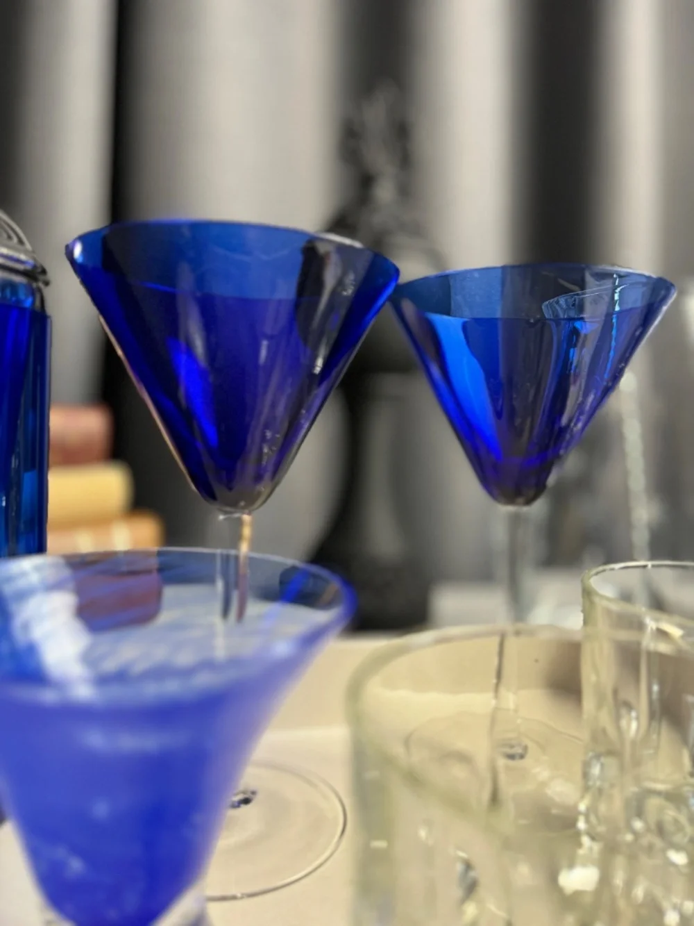 VTG Atomic Blue Cocktail Lounge Set